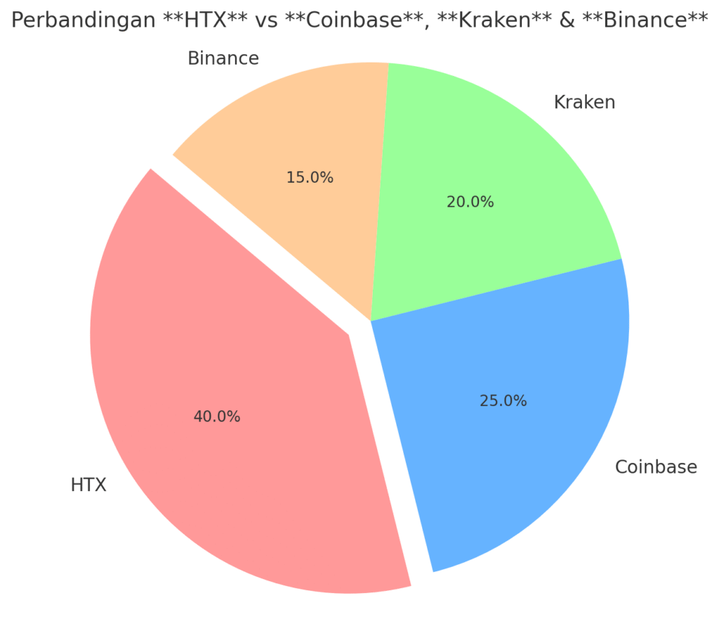 Comparison Pie Chart : Kode Referensi HTX