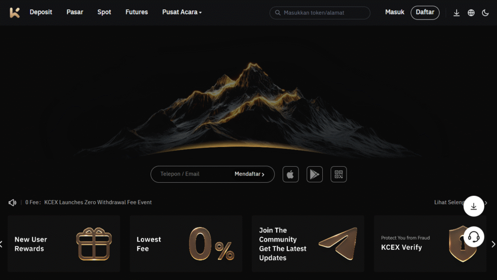 Kode Referensi KCEX - Dapatkan €4000 + Diskon 10% di KCEX