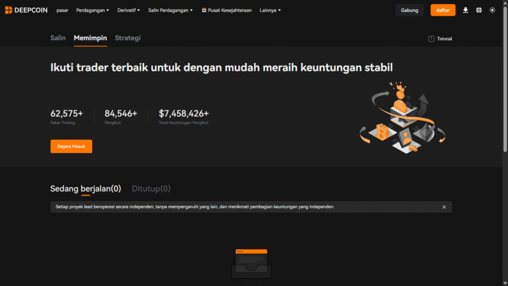 Kode Undangan Deepcoin – Bonus $100 & Diskon 15%