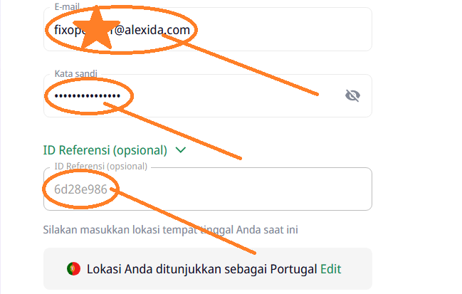 ID Referensi P2B Exchange